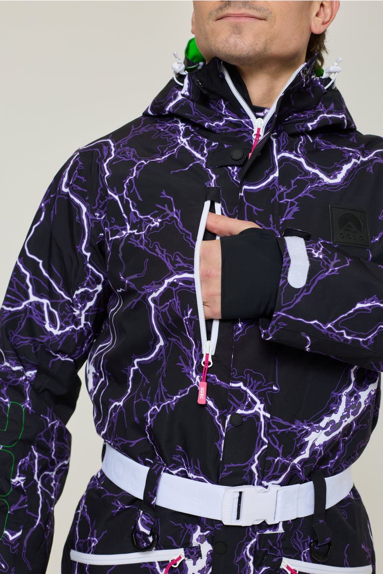 Thunderstruck Ski Suit - Men's, Alternate, color, Black
