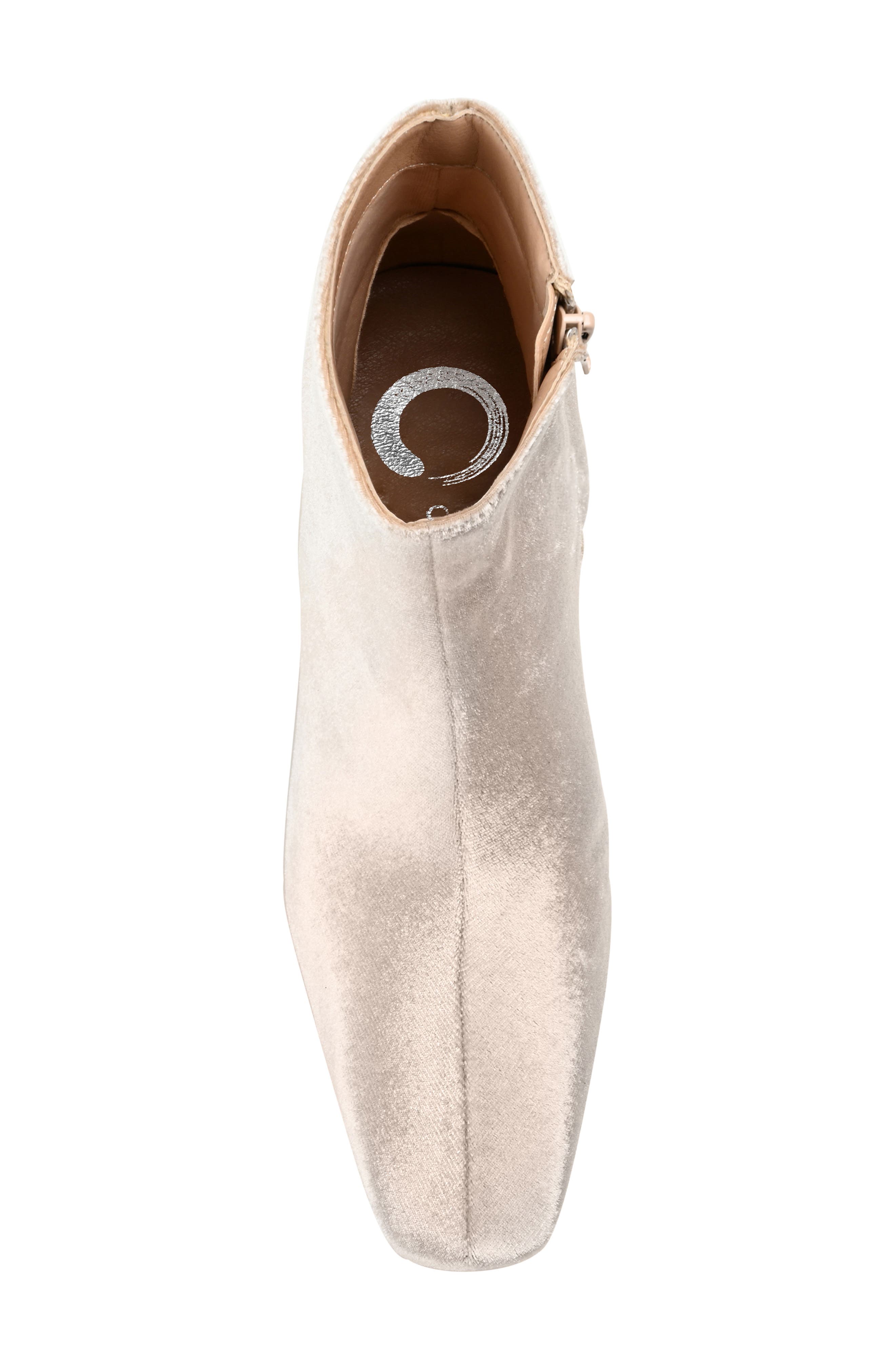 Journee Collection Hazara Block Heel Bootie, Alternate, color, Tan