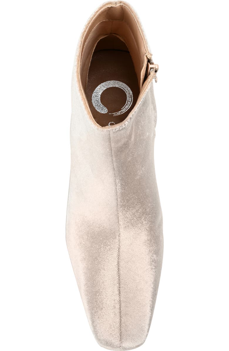 Journee Collection Hazara Block Heel Bootie, Alternate, color, Tan