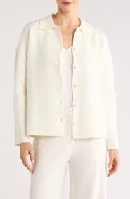 CYRUS Textured Sweater Jacket