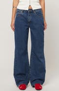 ABRAND '95 Baggy Bella Mid Rise Relaxed Fit Jeans