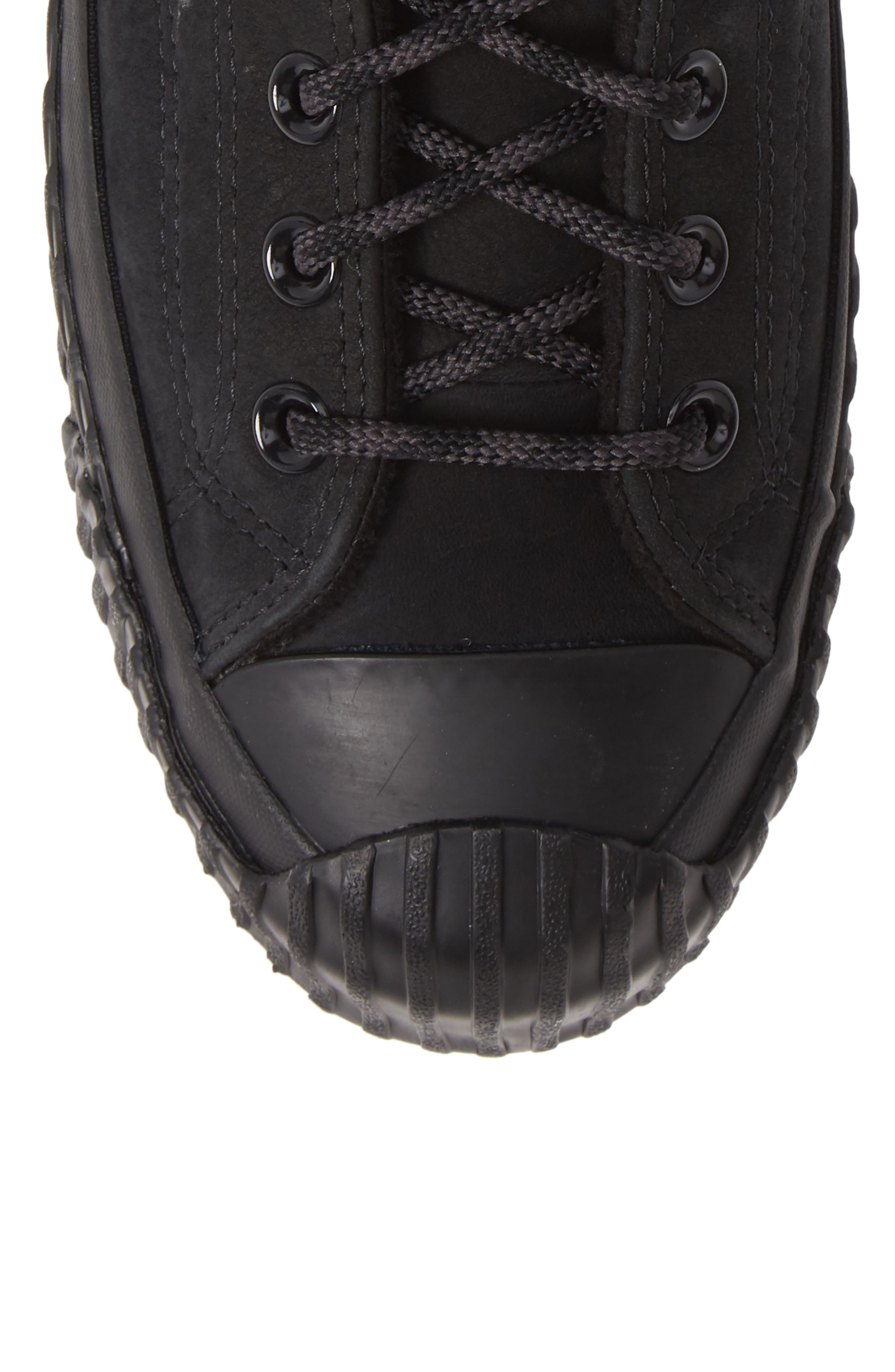 Chuck Taylor® All Star® Bosey Water Repellent High Top Sneaker, Alternate, color, BLACK/ ALMOST BLACK/ BLACK