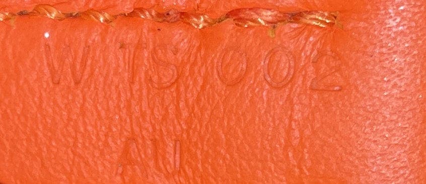 Pre-Owned Hermes Neo Evelyne Bag Toile and Leather TPM, Alternate, color, Orange Minium