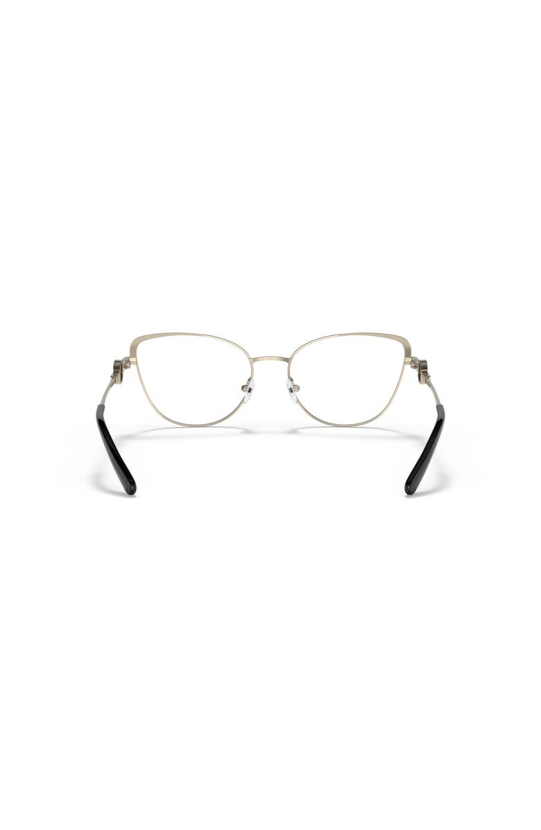 Michael Kors 54mm Cat Eye optical glasses, Alternate, color, Gold