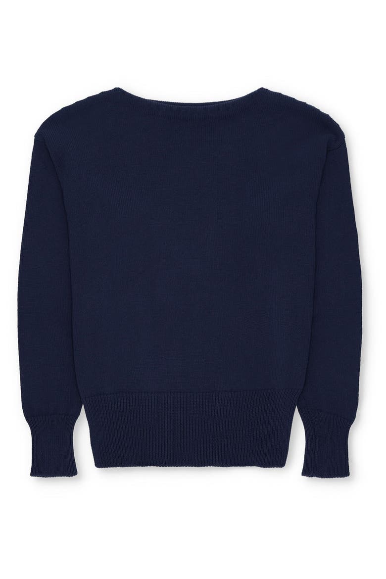 Noah Cotton Crewneck Sweater, Main, color, BLUE