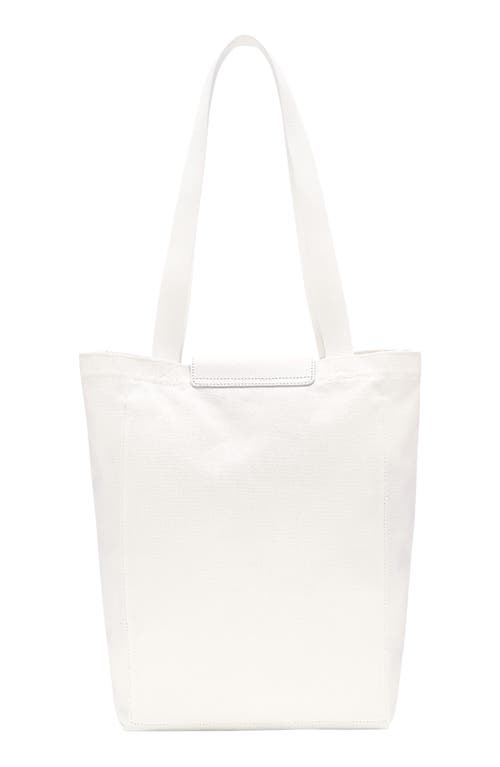 Longchamp X Constantin Riant Le Pliage Cotton Canvas Tote In Sand