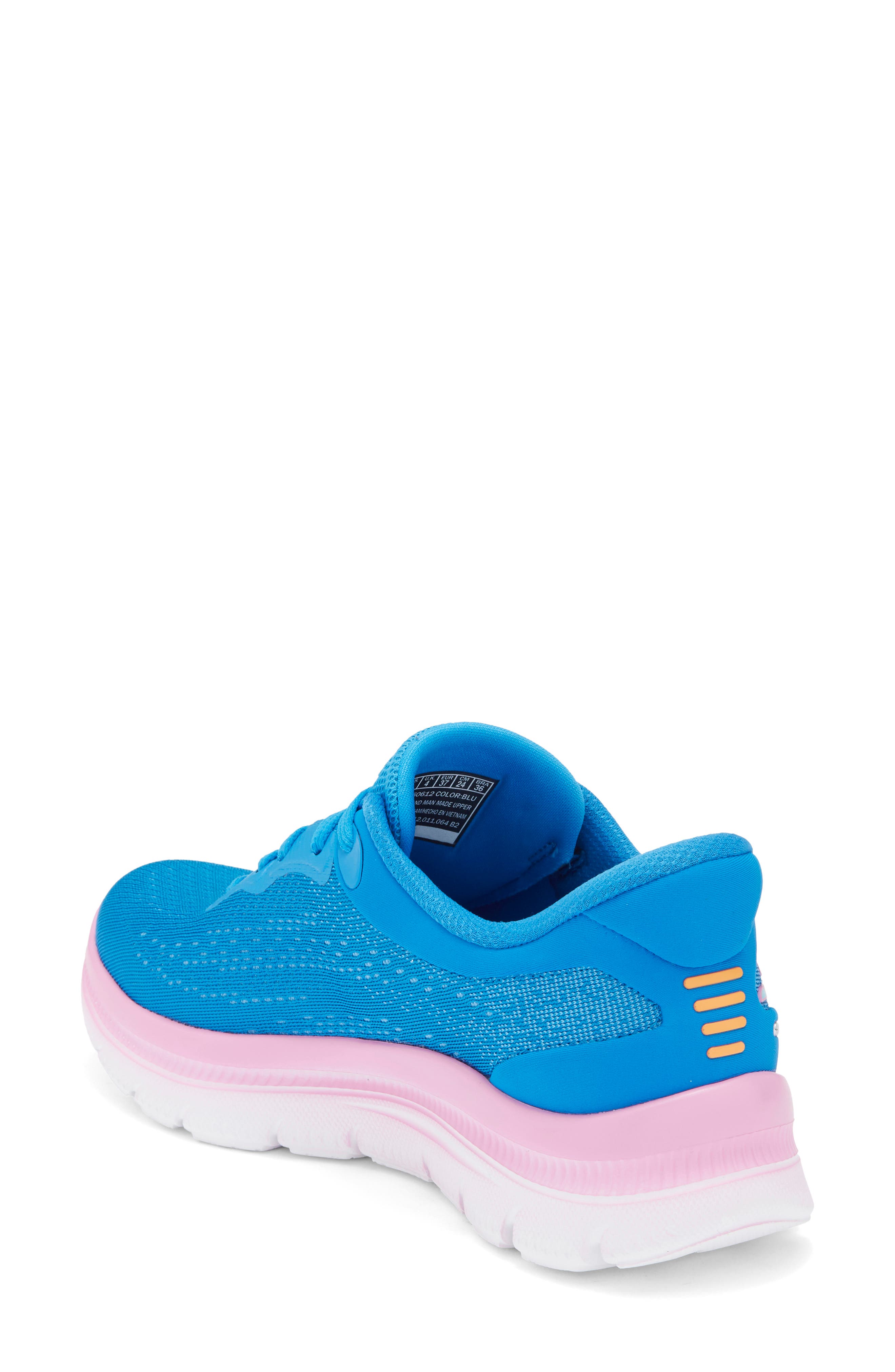 SKECHERS Summits Slip-In Sneaker, Alternate, color, Blue