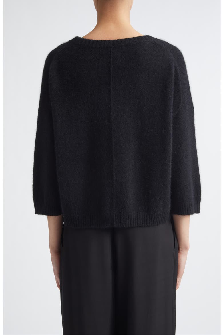Azali Crewneck Sweater, Alternate, color, BLACK