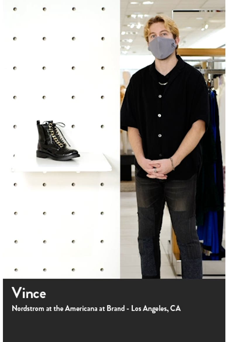Damon Lace-Up Bootie video