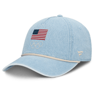 FANATICS Women's Fanatics Light Blue Team USA Denim Rope Adjustable Hat