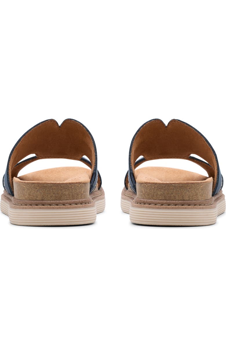 Clarks<sup>®</sup> Arwell Walk Slide Sandal, Alternate, color, Navy Nubuck