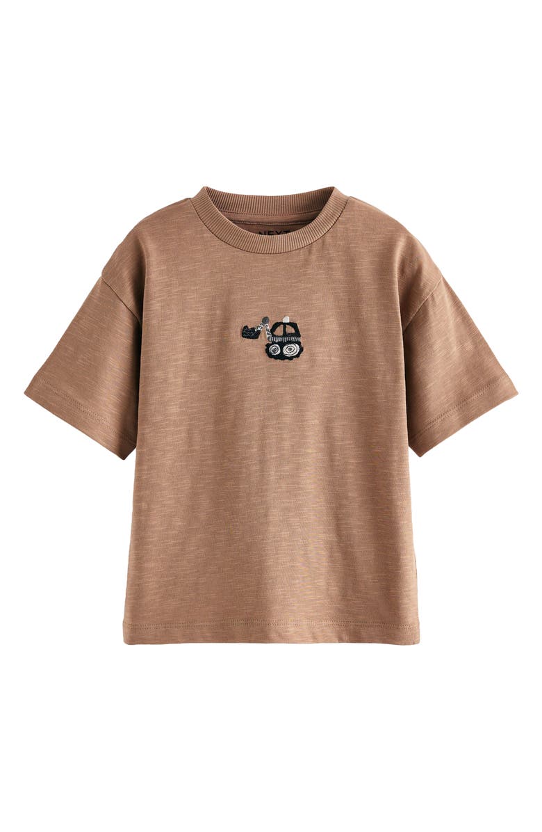 NEXT Kids' Digger Assorted 4-Pack Cotton T-Shirts, Alternate, color, 