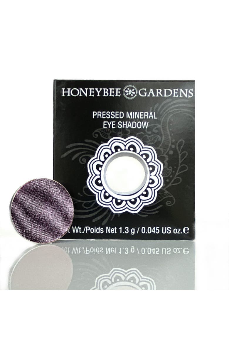 HONEYBEE GARDENS Pressed Powder Eye Shadow Single, Main, color, Rich Purple Irridescence