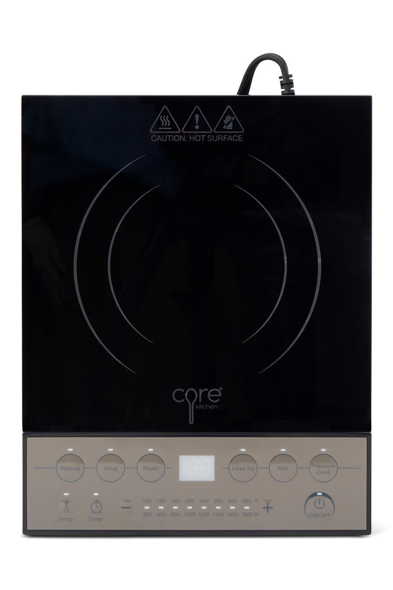 Induction Cooktop, Alternate, color, PEPPERCORN