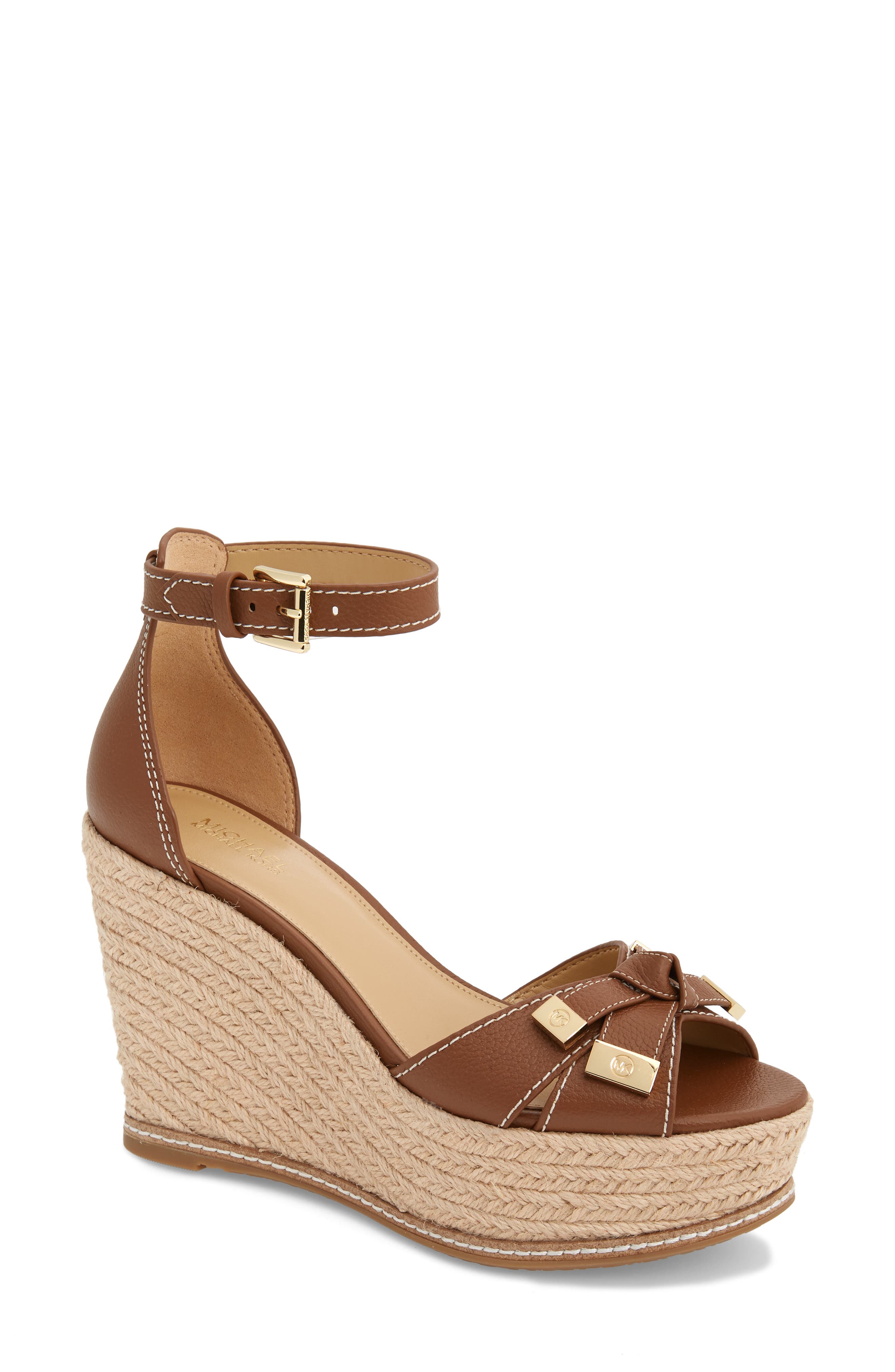 MICHAEL Michael Kors Ripley Wedge Sandal, Main, color, 