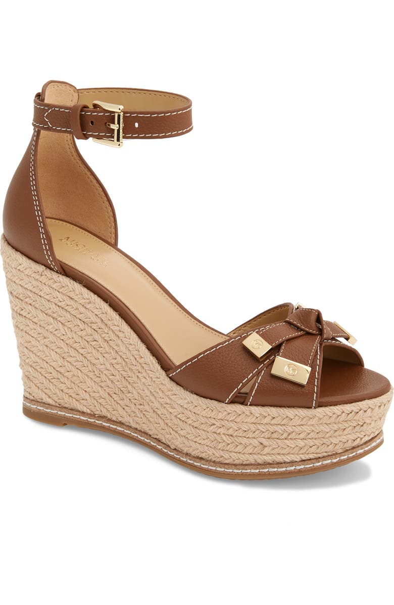 MICHAEL Michael Kors Ripley Wedge Sandal, Main, color,