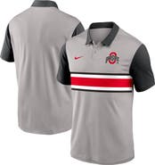 Nike Men's Nike Gray/Black Ohio State Buckeyes Vapor Performance Polo