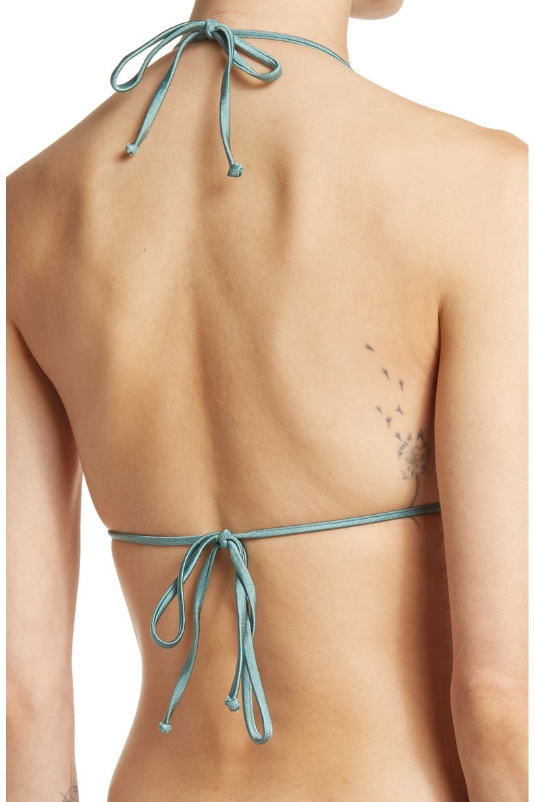 Butter-up Triangle Tie Bikini, Alternate, color, TEA