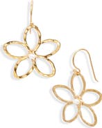 Kiara by Ki-ele Melia Freshwater Pearl Flower Drop Earrings