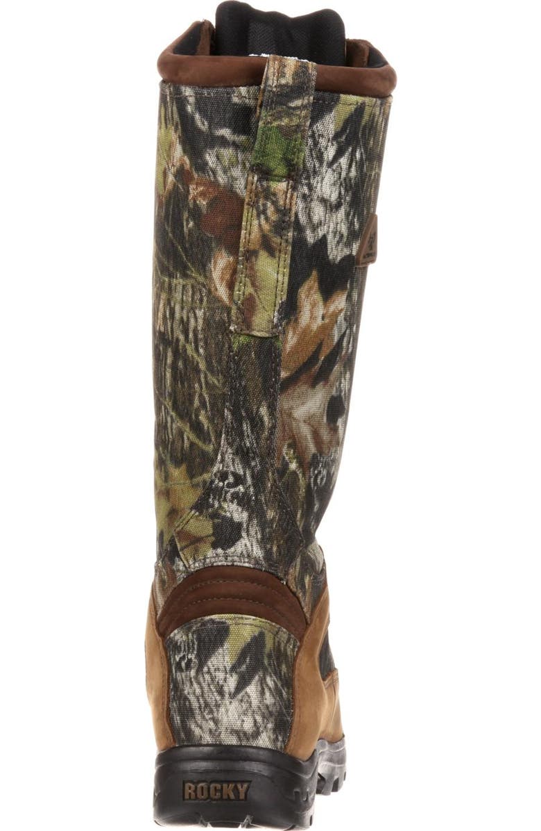 Rocky Hunting Waterproof Snake Boot Unisex Sized, Alternate, color, Mossy Oak Break Up