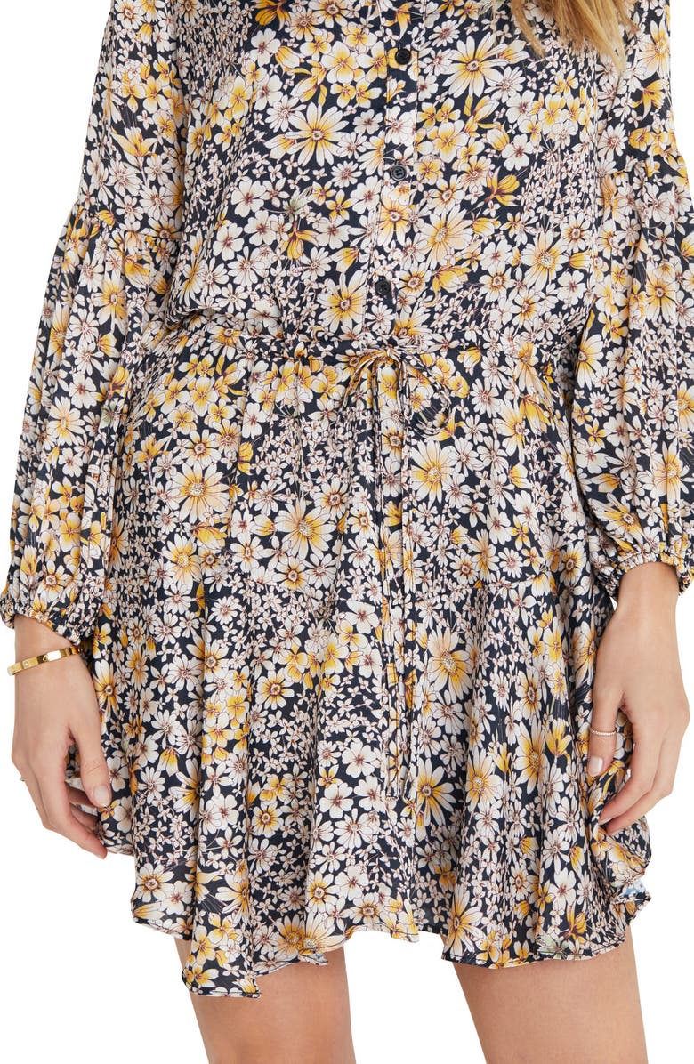 VICI Collection Tie Waist Long Sleeve Dress, Alternate, color,