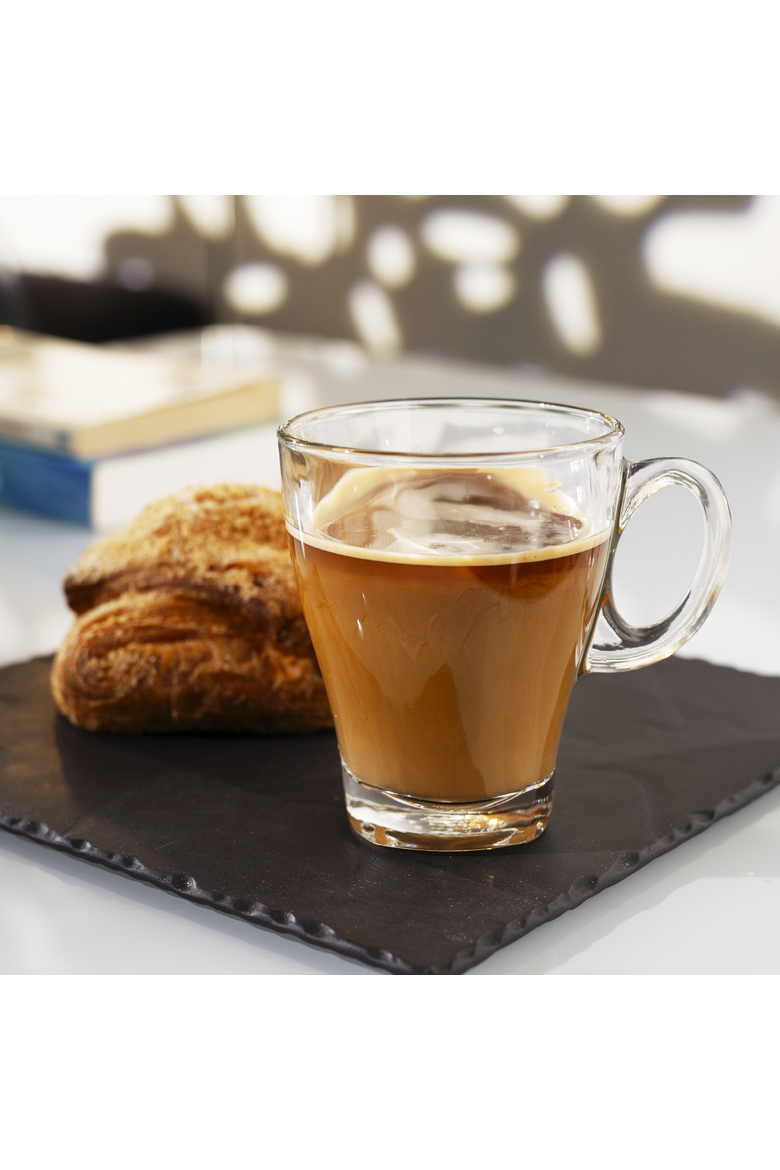 Glass Americano Coffee Cup - 12oz - Set of 6, Alternate, color, Clear