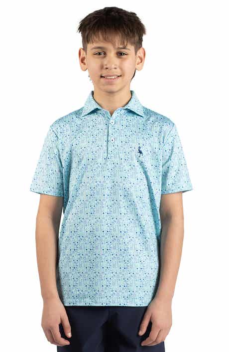 TailorByrd Kids' Hole in One Knit Polo