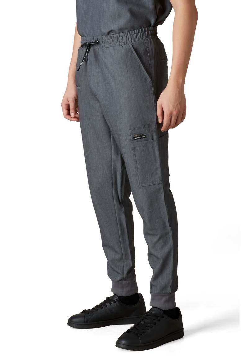 London Jogger Scrub Pants, Alternate, color, Graphite