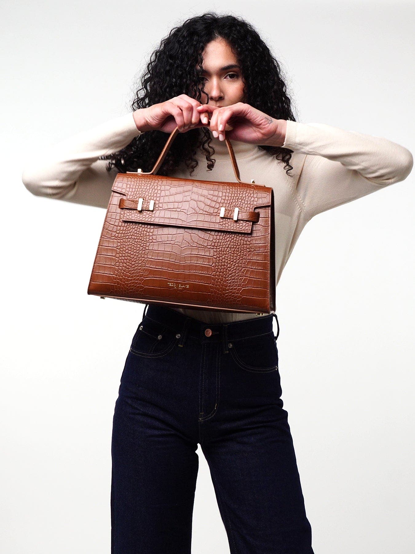 Teddy Blake Ava Croco  14", Alternate, color, Camel