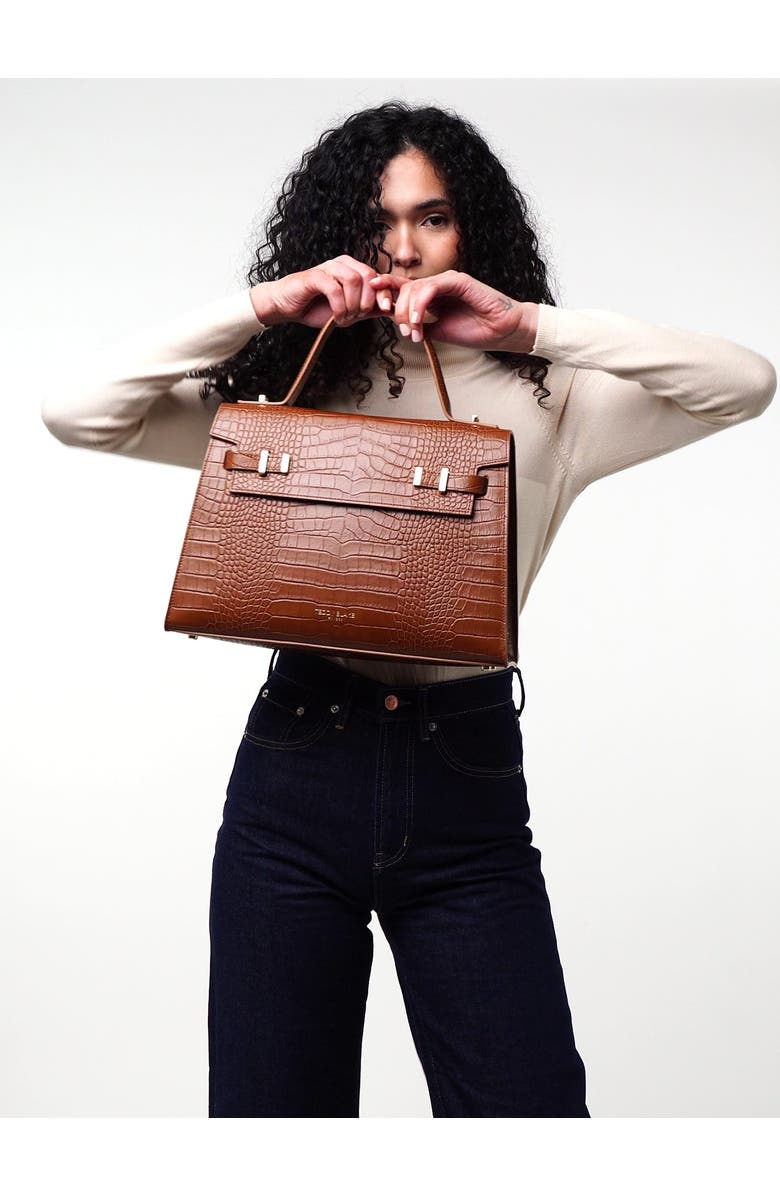 Teddy Blake Ava Croco 14", Alternate, color, Camel