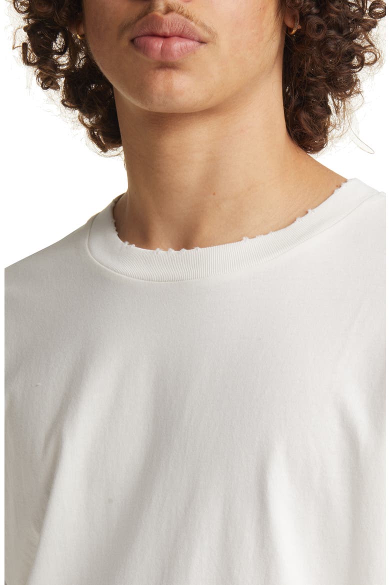 Core Oversize Organic Cotton Jersey T-Shirt, Alternate, color, WHITE