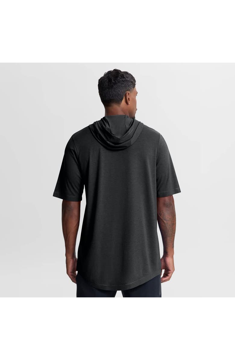 Nike Men's Nike Black New York Yankees Arched Wordmark Tri-Blend Hooded T-Shirt, Alternate, color, Black