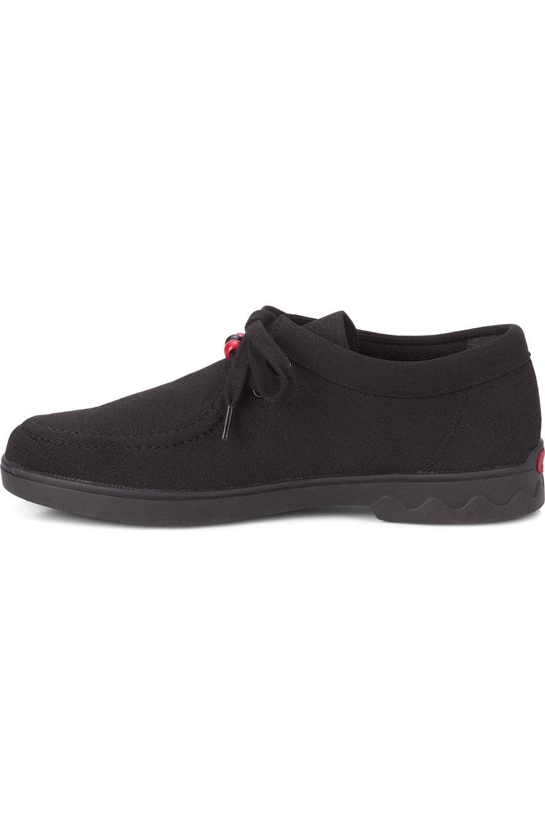 Ros Hommerson Greer Water Resistant Lace-Up Shoe, Alternate, color, Black Knit