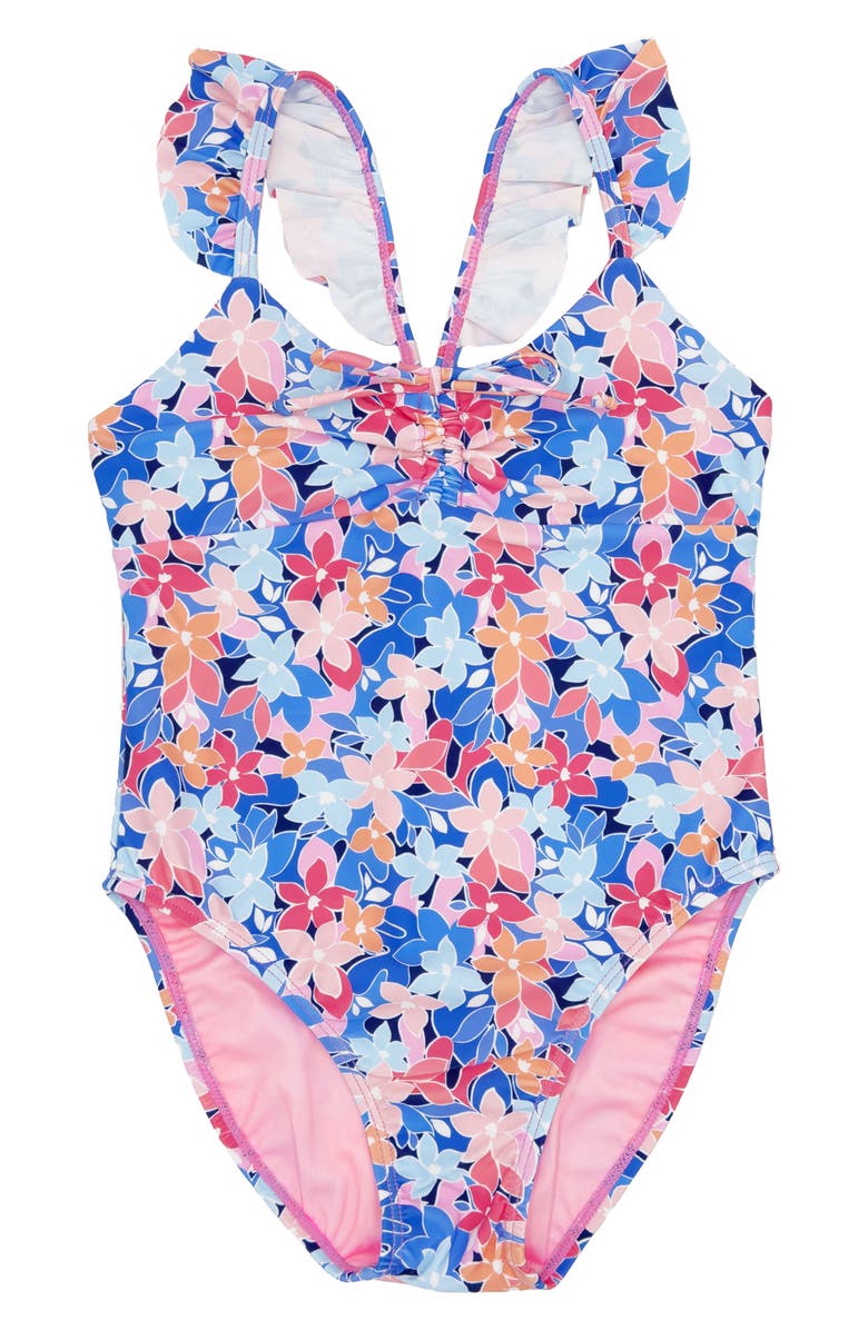 Feather 4 Arrow Kids' In a Cinch One-Piece Swimsuit, Main, color,