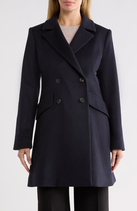 Fit and Flare Wool Coat