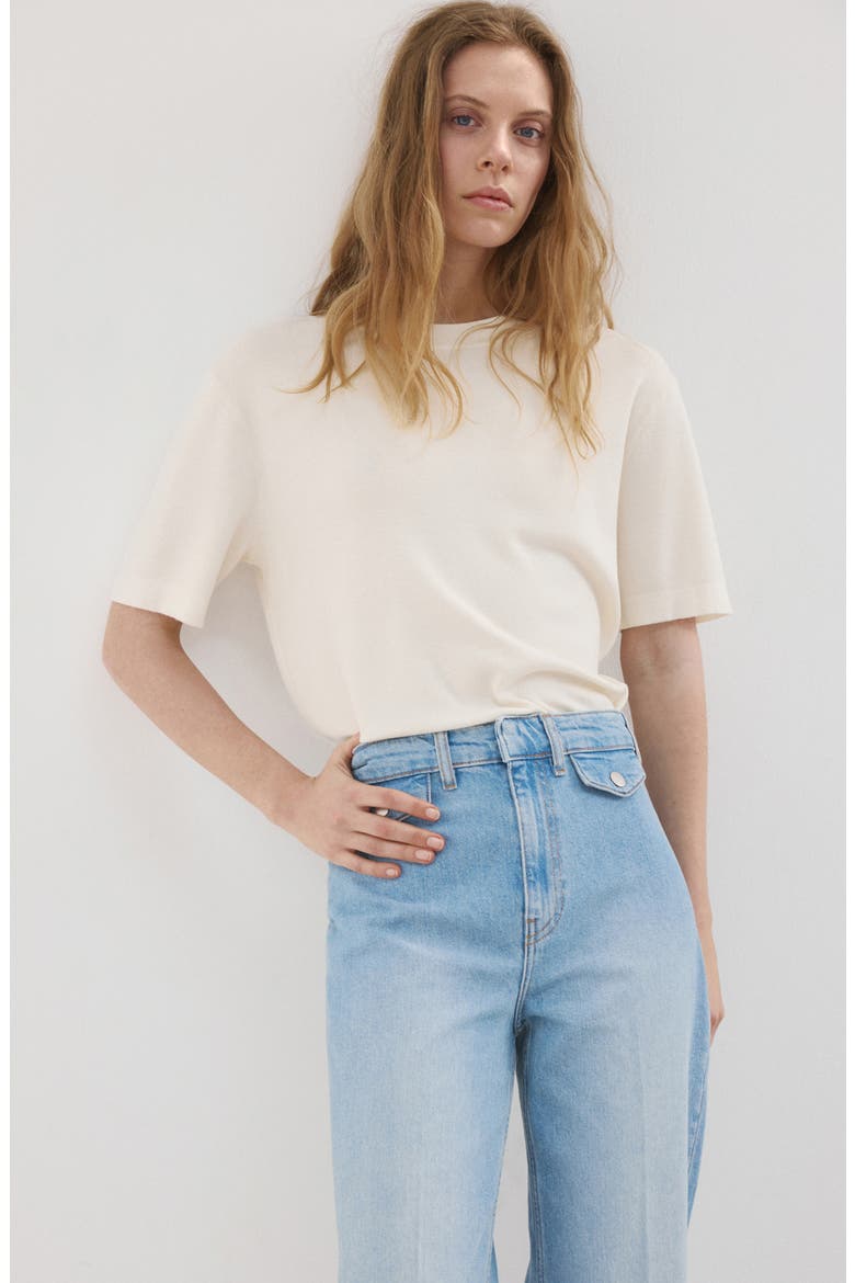 Flap Pocket Jeans, Alternate, color, MEDIUM BLUE