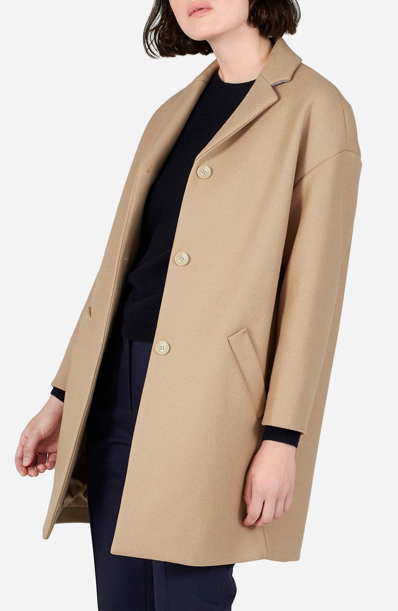 Everlane The Cocoon Wool Blend Coat, Alternate, color,