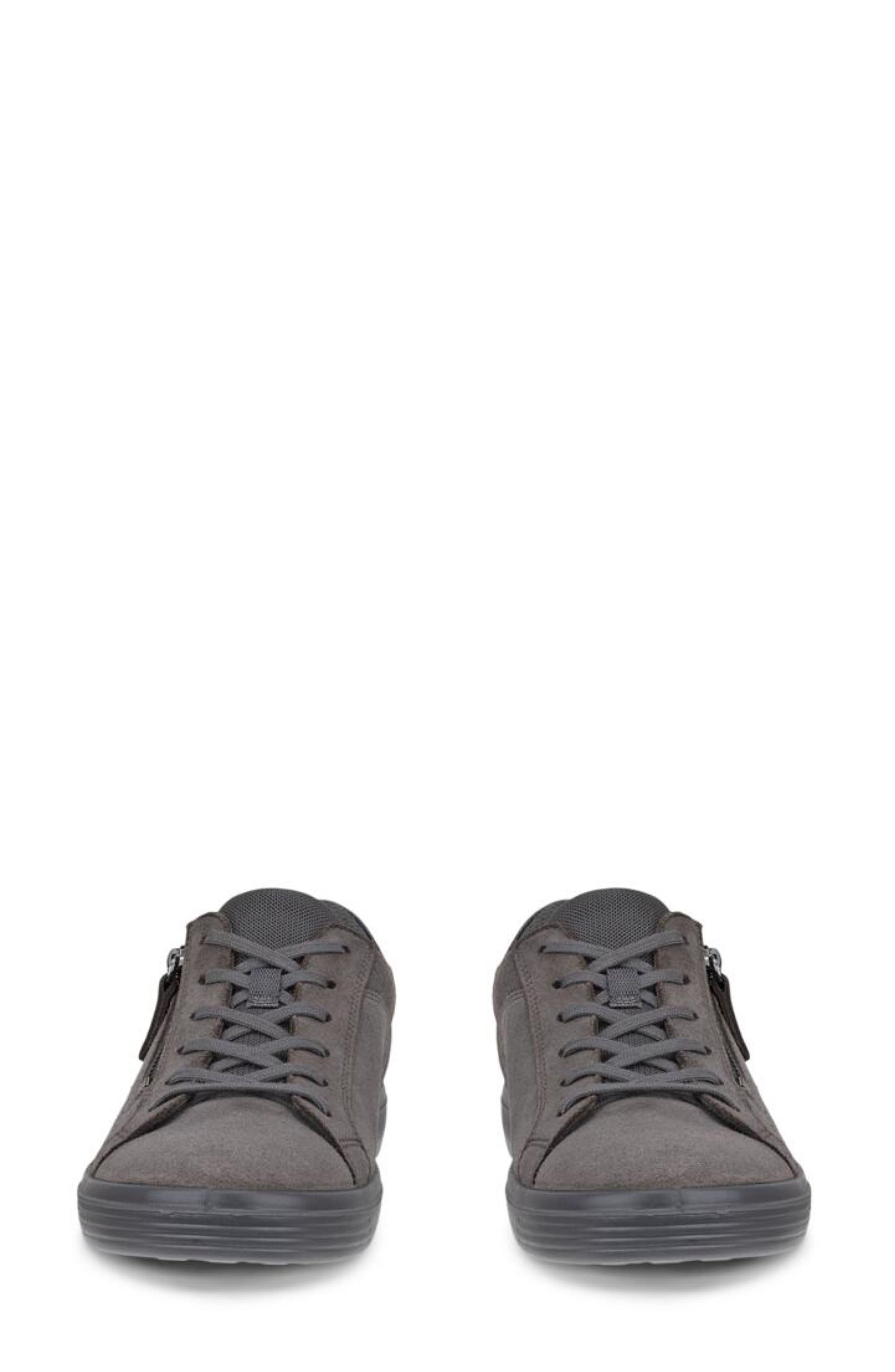 ECCO Classic Zip Sneaker, Alternate, color, Magnet/ Pure Silver