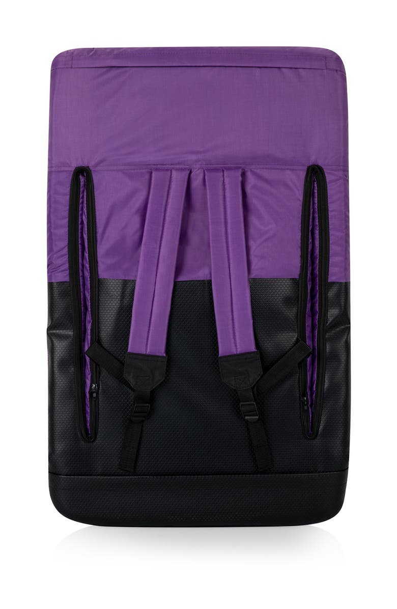 Picnic Time Ventura Portable Reclining Stadium Seat, Alternate, color, Purple
