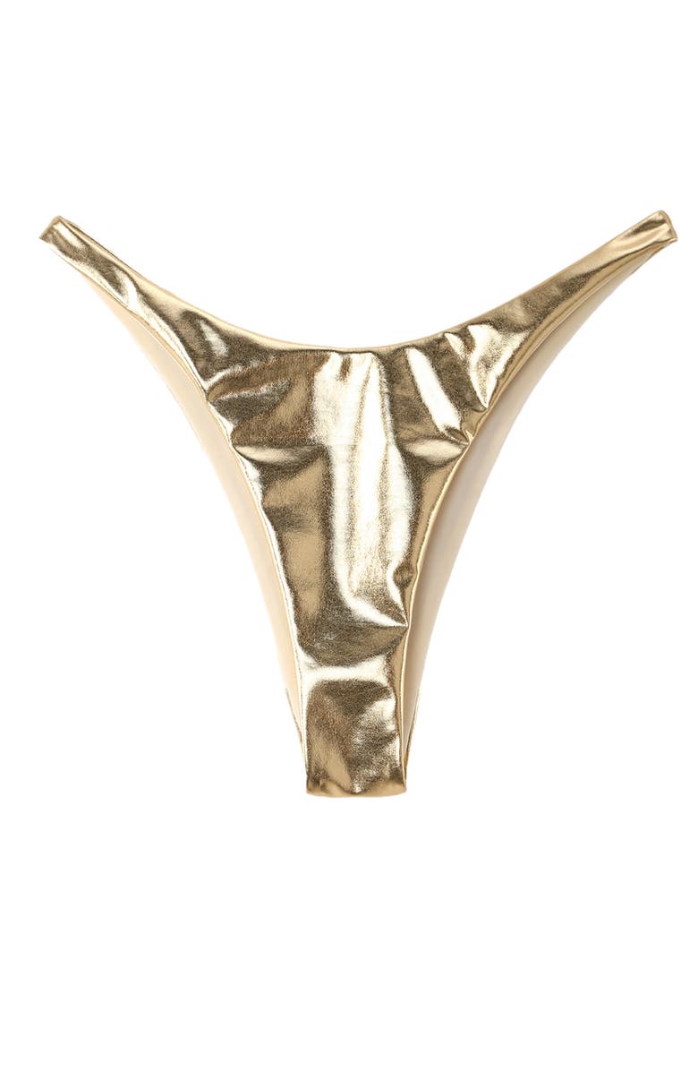 LECHERY<sup>®</sup> Lustrous V-cut Bikini Bottom, Alternate, color, 
