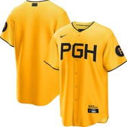 Nike Men's Nike  Gold Pittsburgh Pirates City Connect Replica Jersey