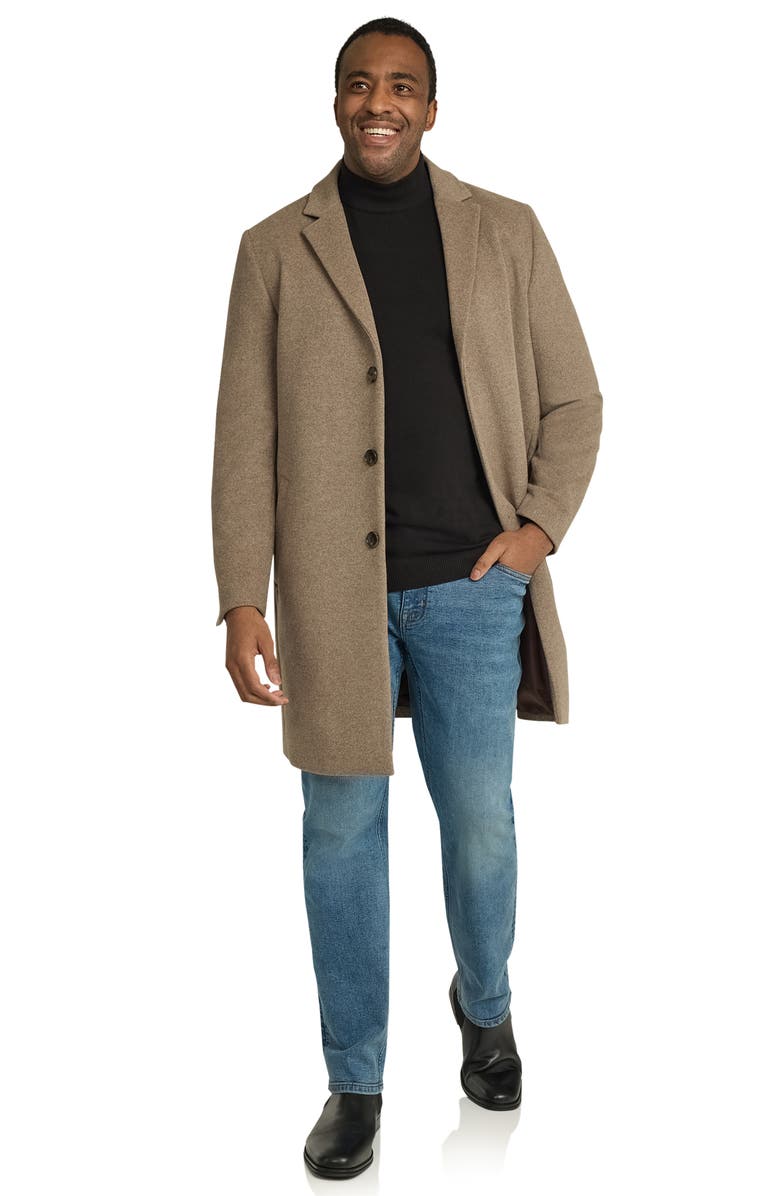 Johnny Bigg Xavier Overcoat, Alternate, color, Mushroom