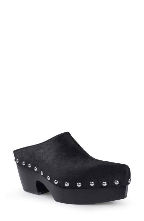 Faustina Pointed Toe Platform Mule (Women)