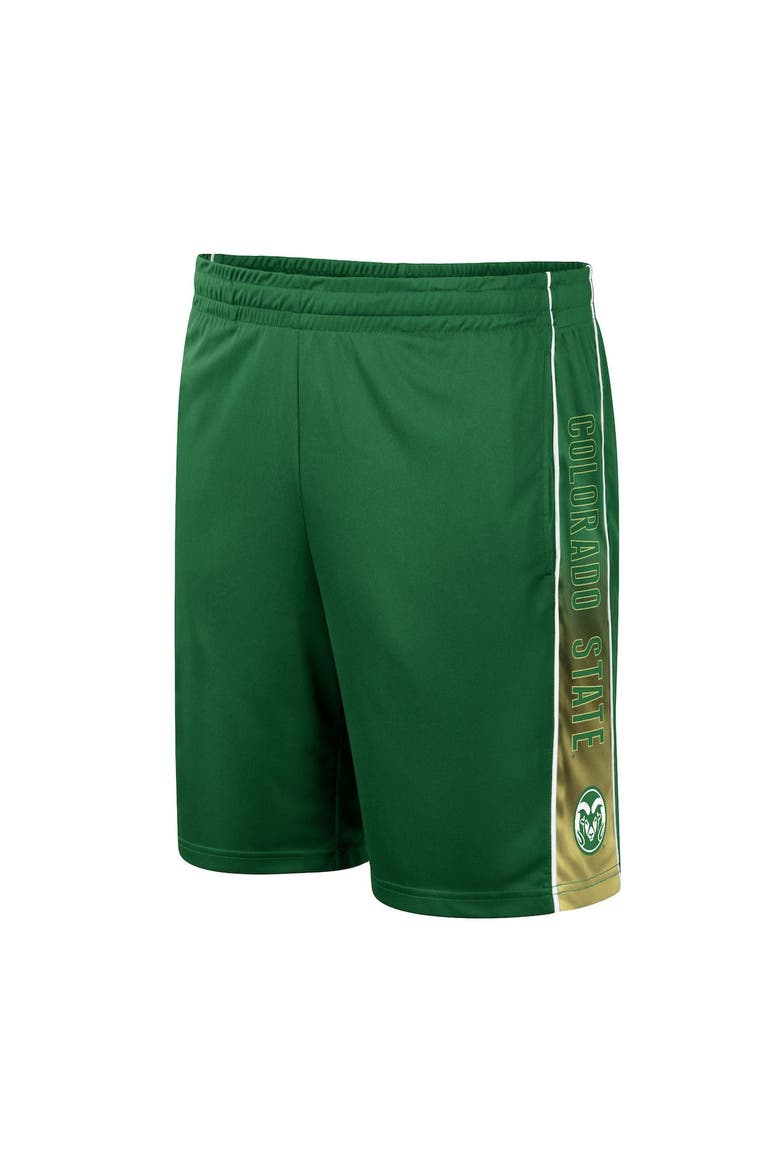 Men's Colosseum Green Colorado State Rams Lazarus Shorts, Alternate, color, Green