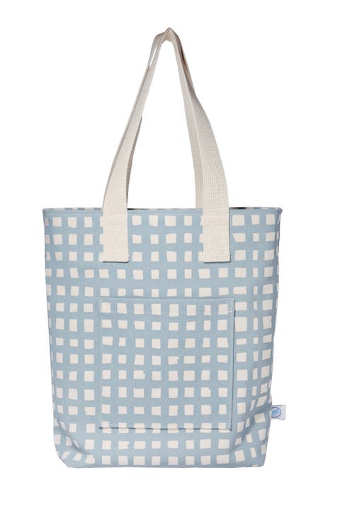 Grid Carry All Tote Bag