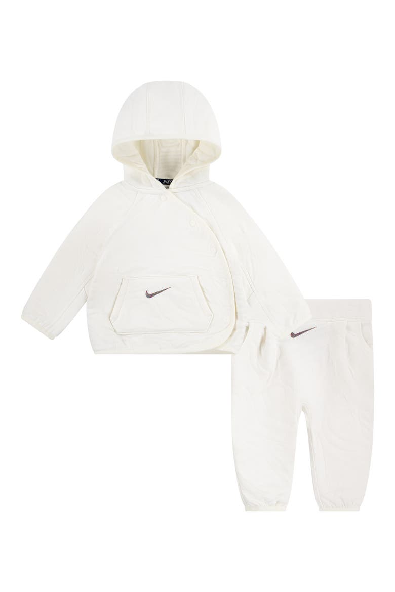 Ready Set Fleece Hoodie & Leggings Set, Main, color, SAIL