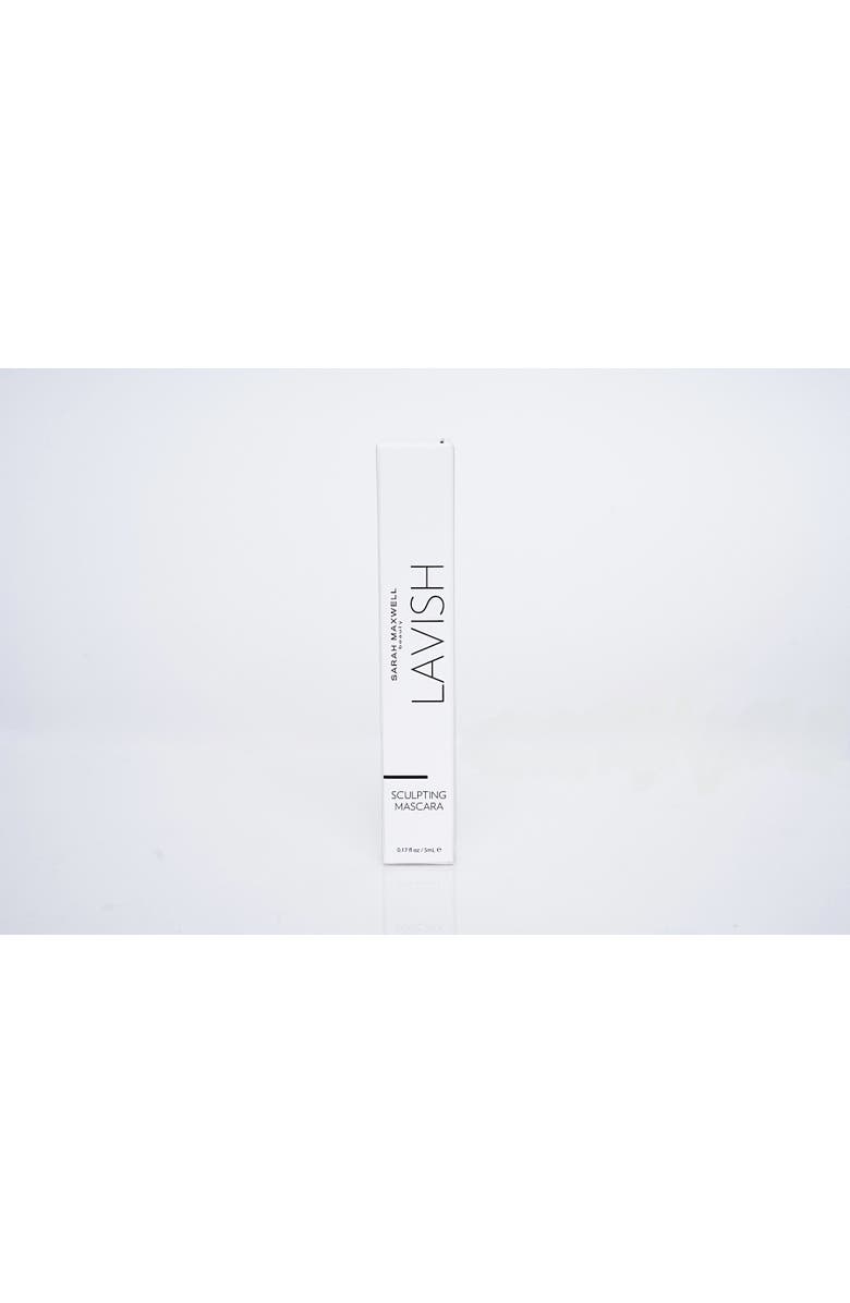 Sarah Maxwell Beauty LAVISH Sculpting Lightweight Mascara, Alternate, color, Black