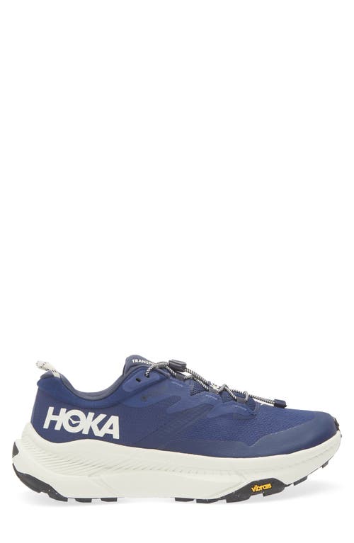 Hoka Transport Gore-tex® Waterproof Running Shoe In Blue