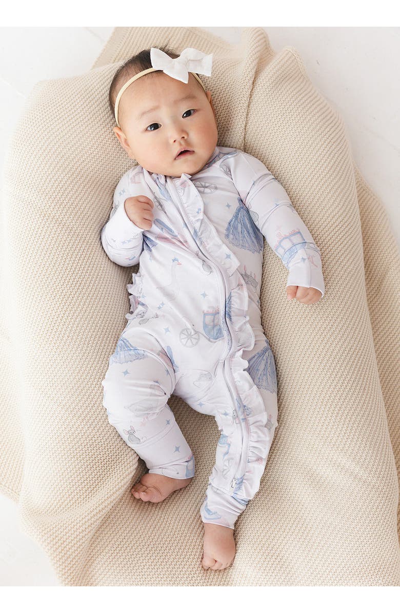 Charlie Lou Baby<sup>®</sup> Convertible Double Zipper Romper, Alternate, color, Multicolored