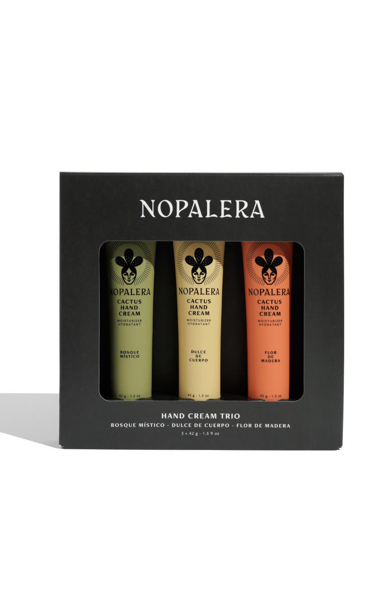 Nopalera Hand Cream Trio Gift Set, Main, color, Black